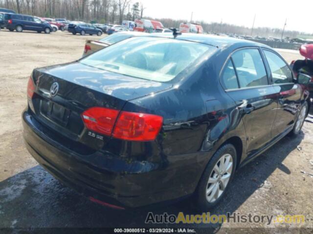 VOLKSWAGEN JETTA 2.5L SE, 3VWBP7AJ4CM426860