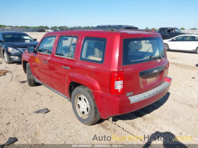 JEEP PATRIOT SPORT, 1J8FT28WX8D553340