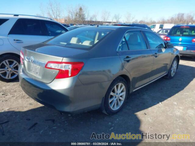 TOYOTA CAMRY XLE, 4T1BF1FK9CU514296