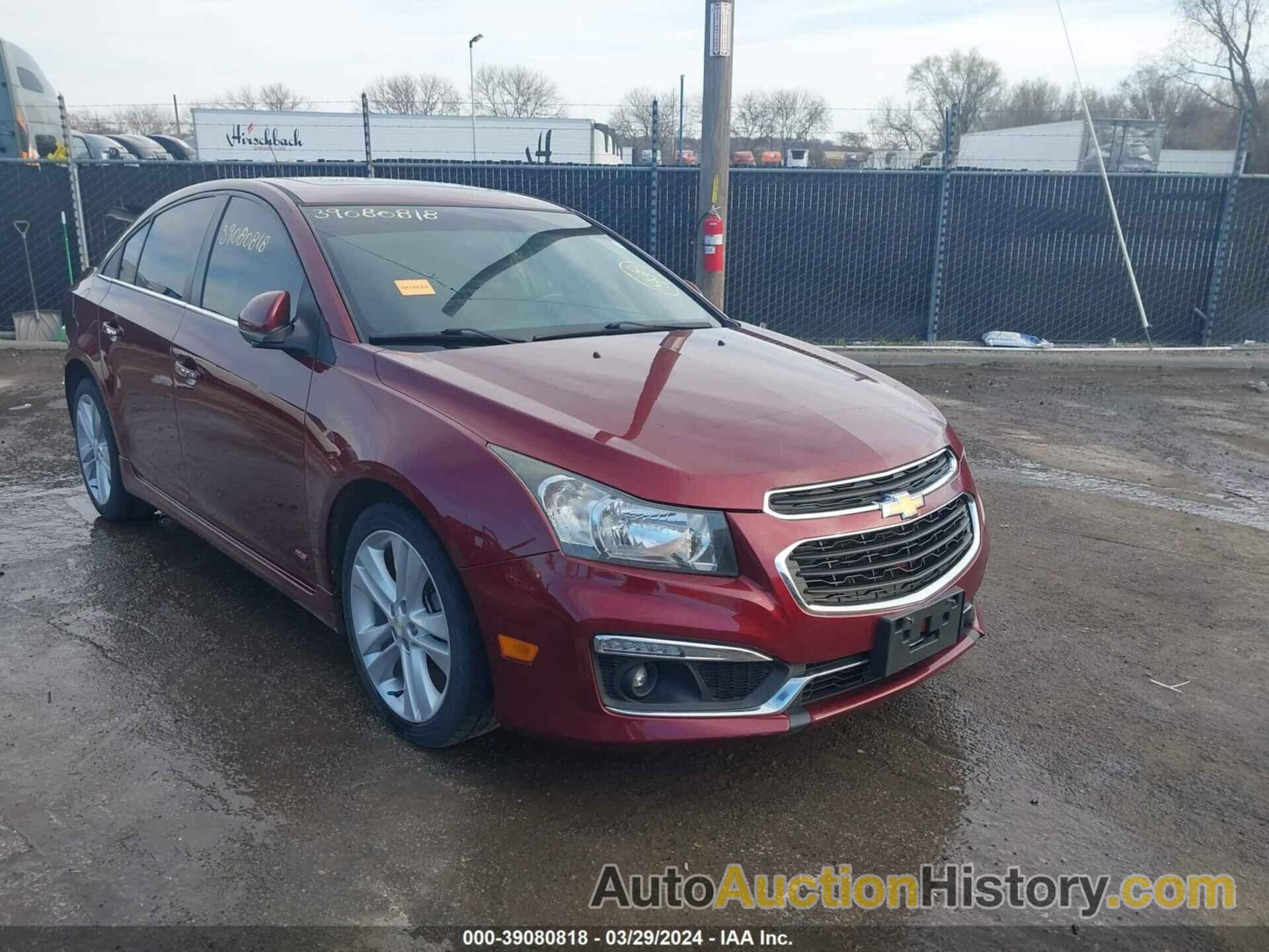 CHEVROLET CRUZE LIMITED LTZ AUTO, 1G1PG5SB4G7178462