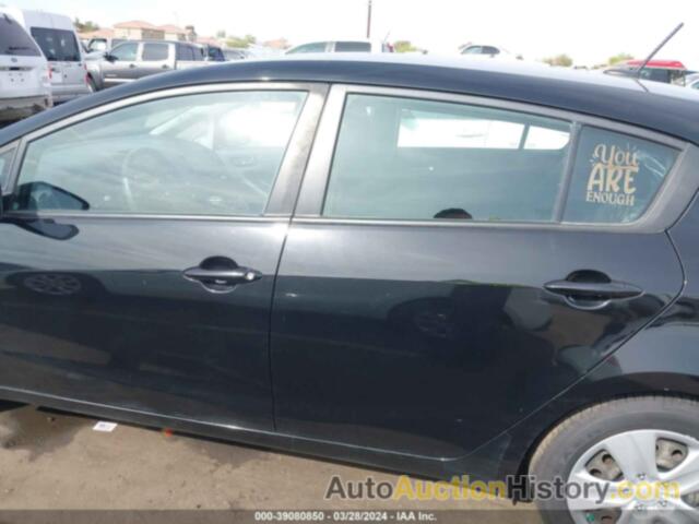 KIA FORTE LX, KNAFK5A88G5593218