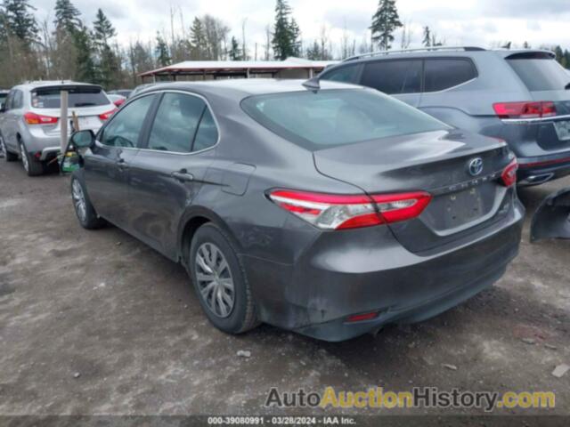 TOYOTA CAMRY LE HYBRID, 4T1E31AK3LU545721