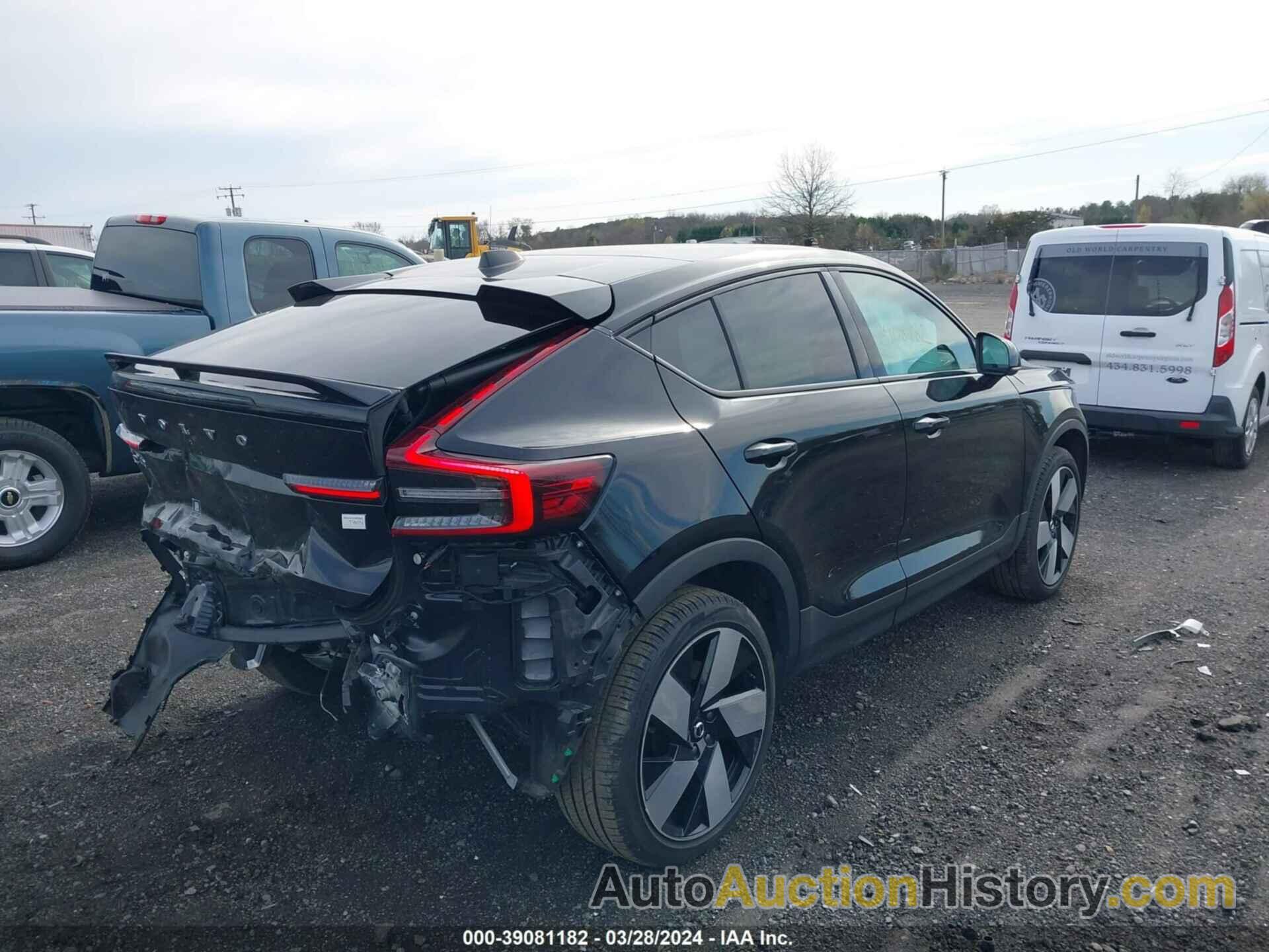 VOLVO C40 RECHARGE PURE ELECTRIC TWIN ULTIMATE, YV4ED3GM7P2067212