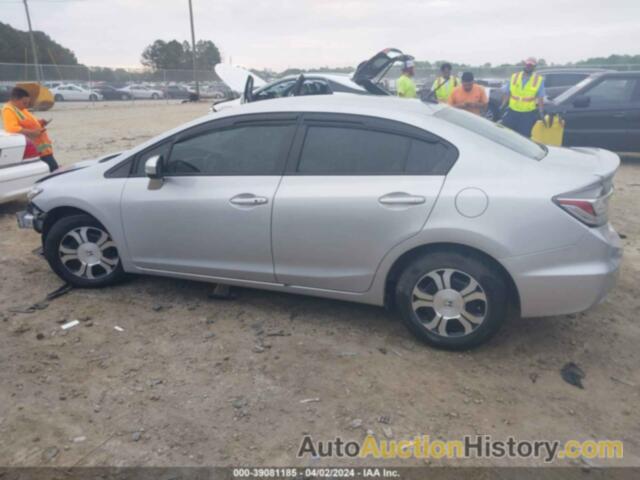 HONDA CIVIC HYBRID, 19XFB4F29FE001734