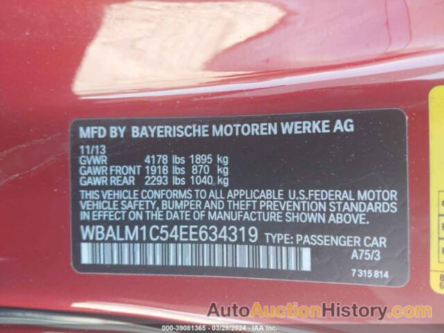 BMW Z4 SDRIVE35IS, WBALM1C54EE634319