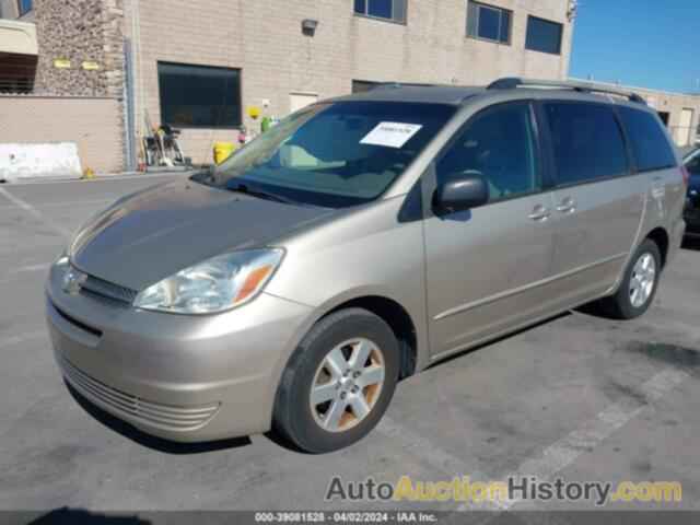 TOYOTA SIENNA LE, 5TDZA23C24S163872