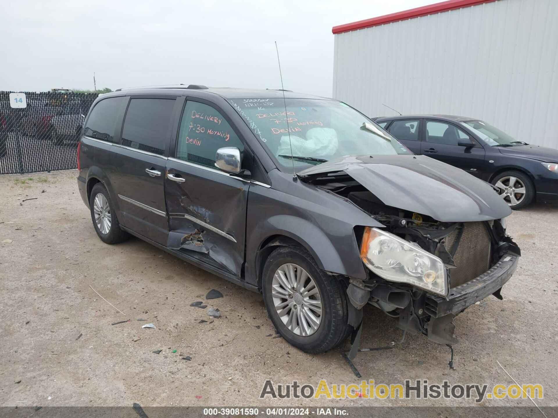 CHRYSLER TOWN & COUNTRY LIMITED, 2C4RC1JG9FR741598