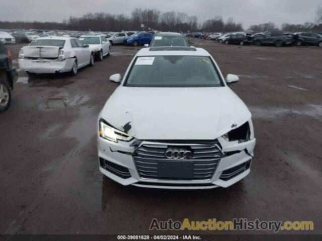 AUDI A4 2.0T PREMIUM/2.0T TECH PREMIUM, WAUENAF46JN019399