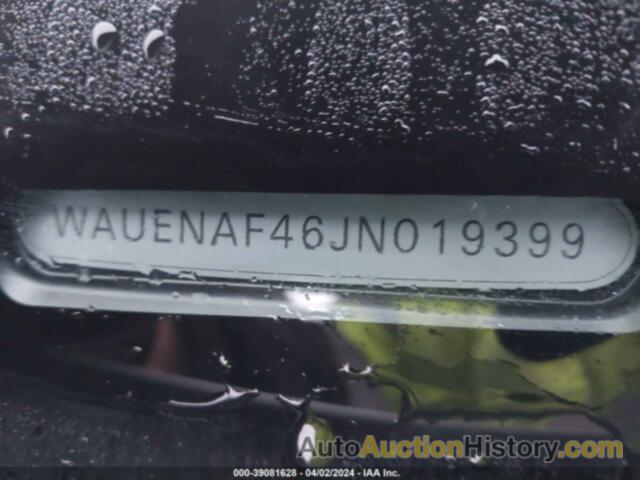 AUDI A4 PREMIUM PLUS, WAUENAF46JN019399