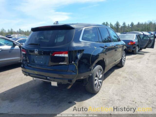 HONDA PILOT AWD EX-L, 5FNYF6H59LB065133