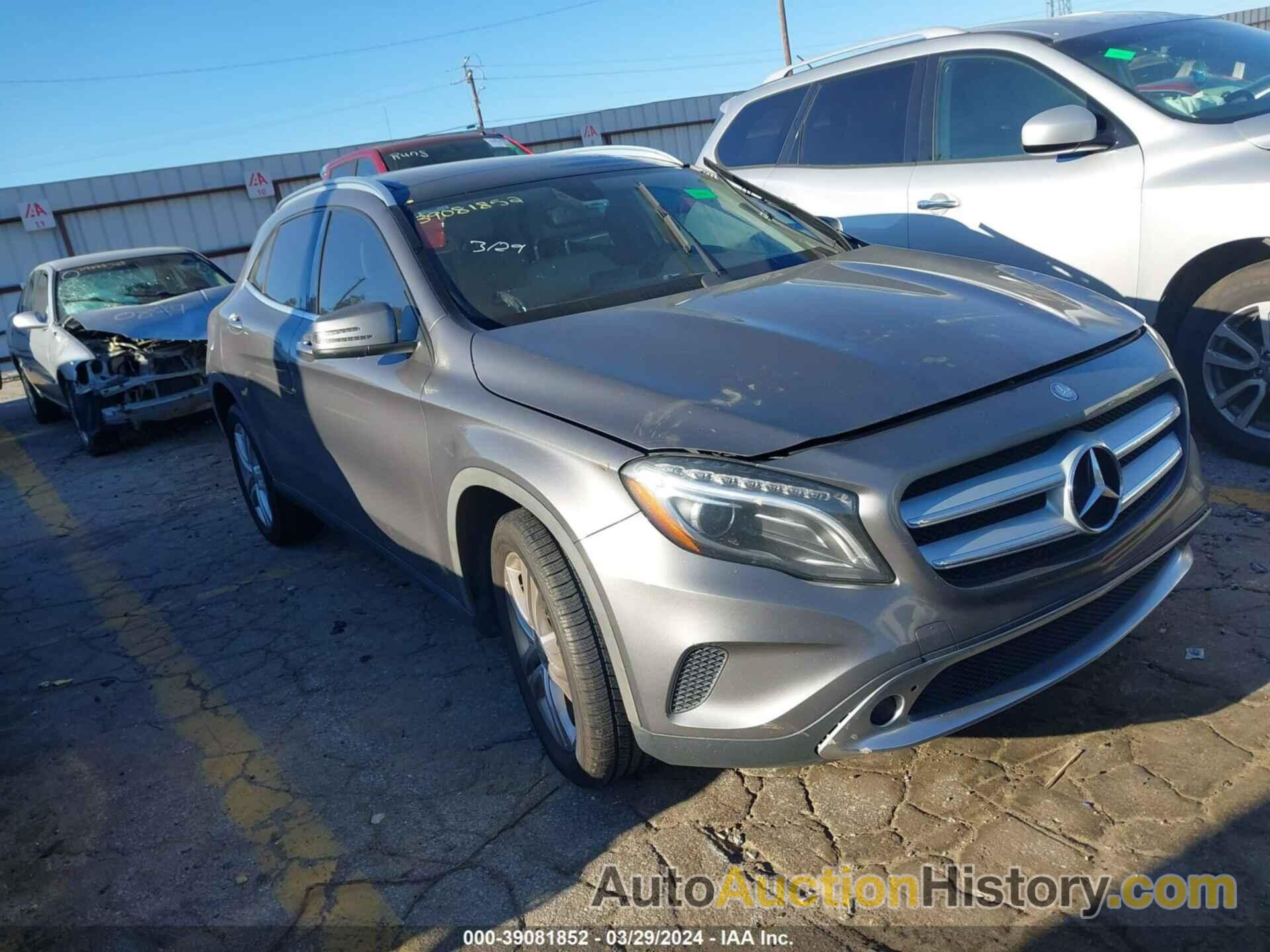 MERCEDES-BENZ GLA 250, WDCTG4EB7FJ183579