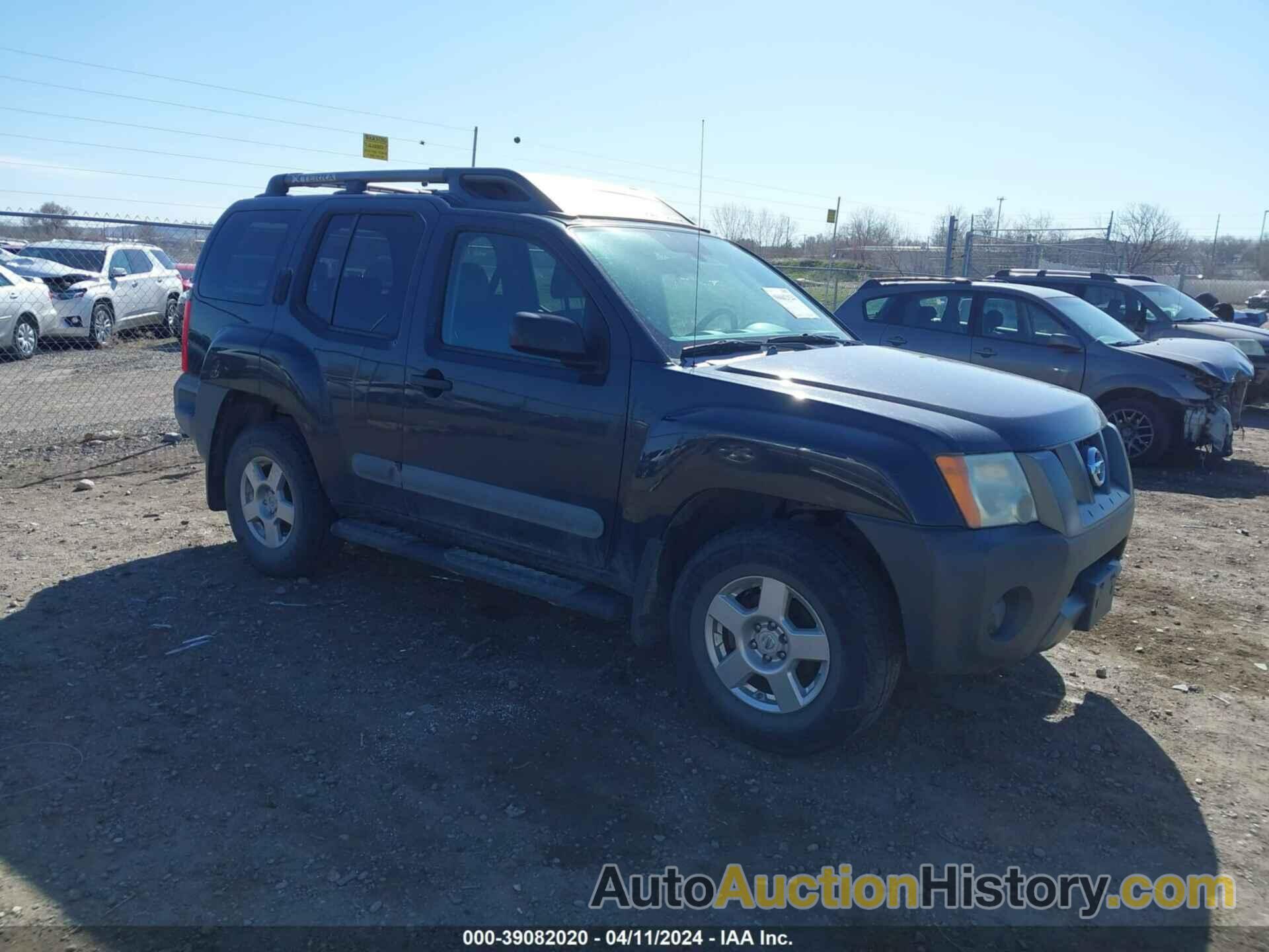 NISSAN XTERRA S, 5N1AN08W28C521015