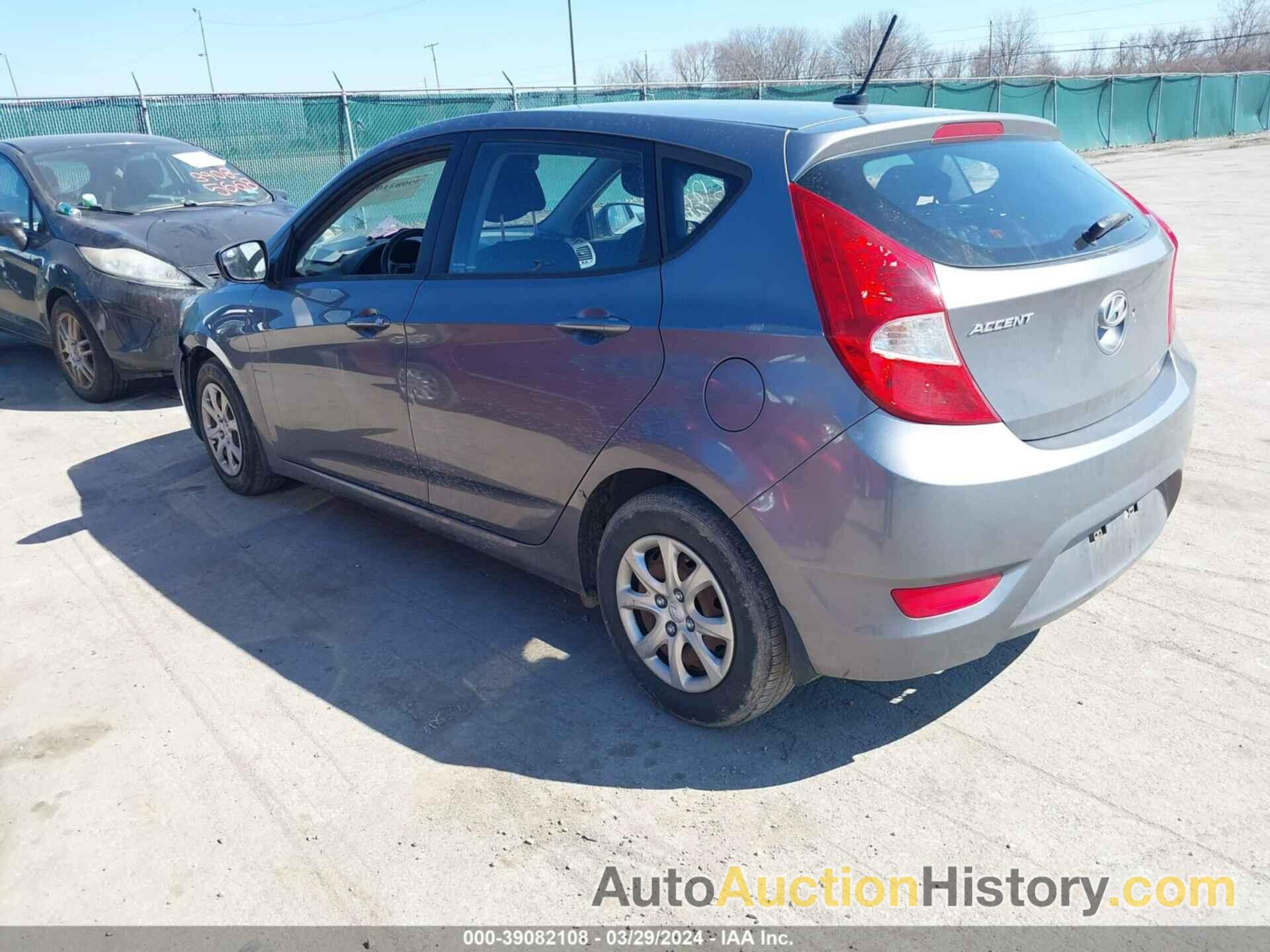 HYUNDAI ACCENT GS, KMHCT5AE1EU162324