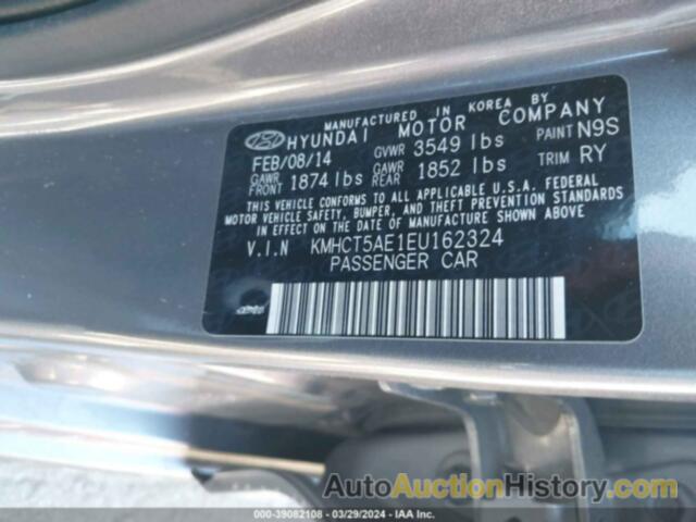 HYUNDAI ACCENT GS, KMHCT5AE1EU162324