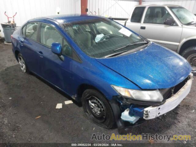 HONDA CIVIC LX, 2HGFB2F58DH553128