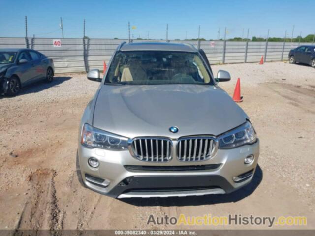 BMW X3 SDRIVE28I, 5UXWZ7C5XH0V85194