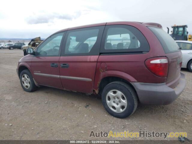 DODGE CARAVAN SE, 1B4GP25B51B135428