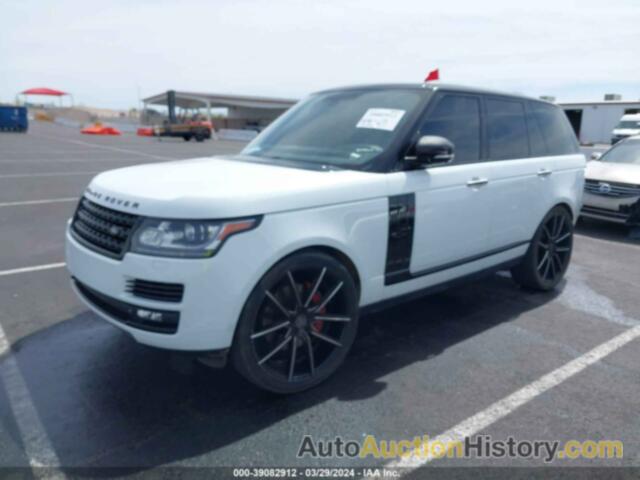 LAND ROVER RANGE ROVER 5.0L V8 SUPERCHARGED/5.0L V8 SUPERCHARGED EBONY EDITION, SALGS2EF2EA152079