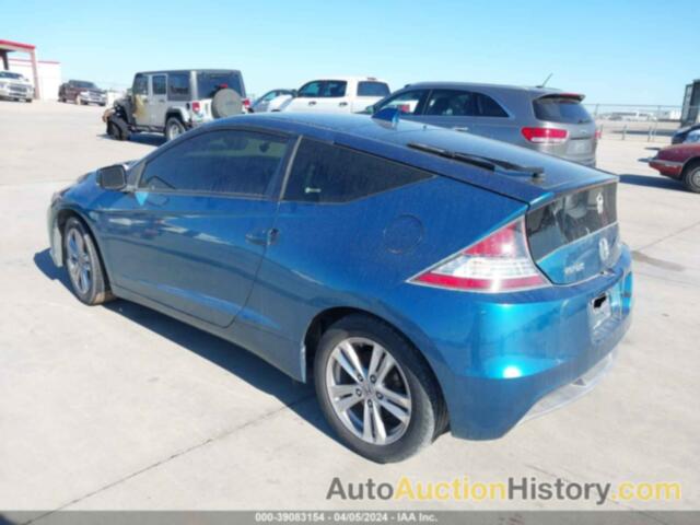 HONDA CR-Z EX, JHMZF1D68CS004749