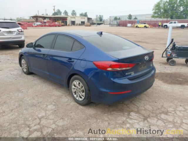 HYUNDAI ELANTRA SE, 5NPD74LF0HH105253