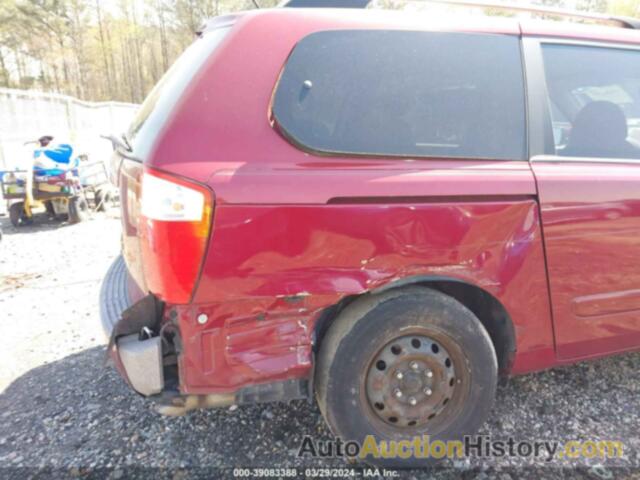 KIA SEDONA LX, KNDMG4C34A6348957