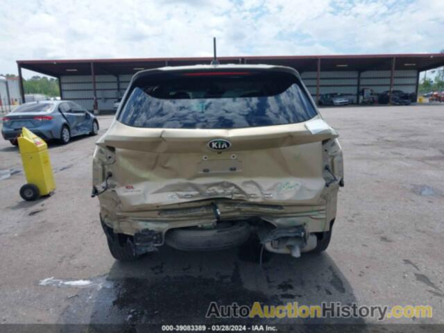 KIA SORENTO LX, 5XYRG4LC9MG006217