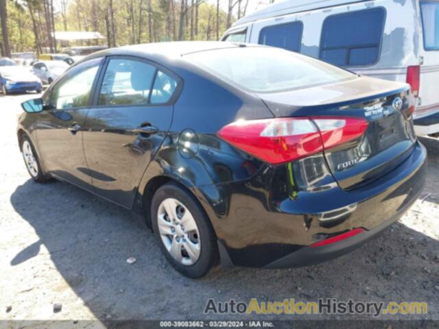 KIA FORTE LX, KNAFX4A63F5418092