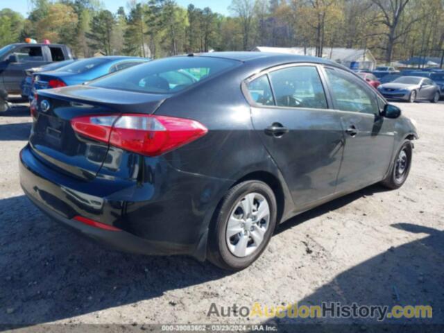 KIA FORTE LX, KNAFX4A63F5418092