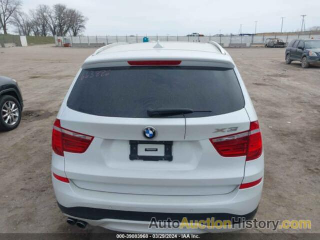 BMW X3 XDRIVE35I, 5UXWX7C58H0S18686