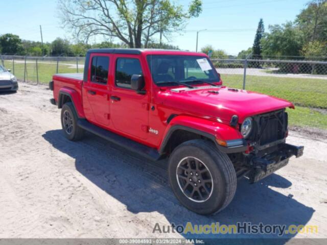 JEEP GLADIATOR OVERLAND 4X4, 1C6HJTFG0LL120543