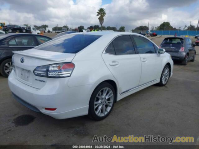 LEXUS HS 250H PREMIUM, JTHBB1BA0A2026794