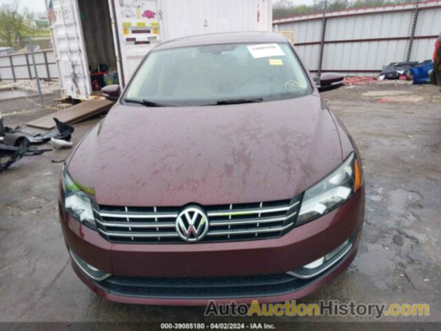 VOLKSWAGEN PASSAT 2.0L TDI SEL PREMIUM, 1VWCN7A35DC105618