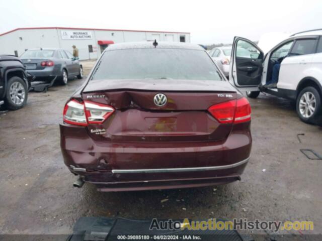 VOLKSWAGEN PASSAT 2.0L TDI SEL PREMIUM, 1VWCN7A35DC105618