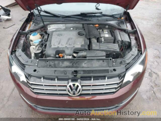 VOLKSWAGEN PASSAT 2.0L TDI SEL PREMIUM, 1VWCN7A35DC105618