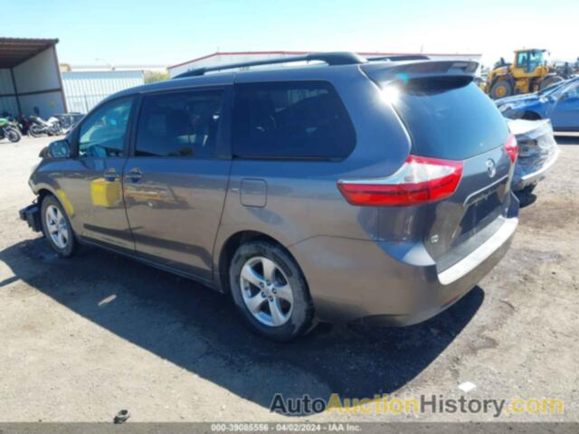 TOYOTA SIENNA LE 8 PASSENGER, 5TDKK3DC9FS568598