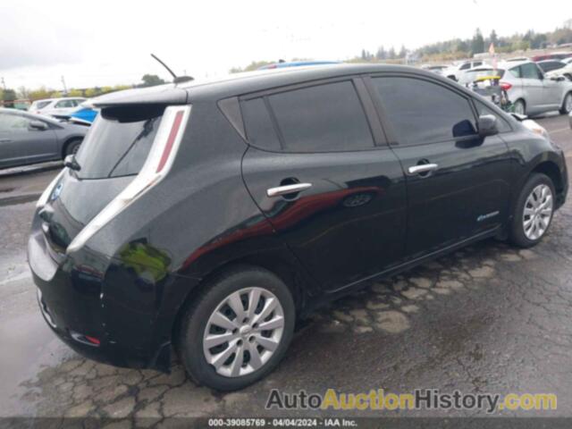 NISSAN LEAF S, 1N4AZ0CP8FC300823