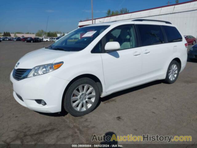 TOYOTA SIENNA XLE 7 PASSENGER, 5TDDK3DC9ES092571