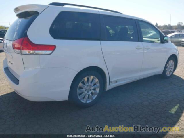 TOYOTA SIENNA XLE 7 PASSENGER, 5TDDK3DC9ES092571