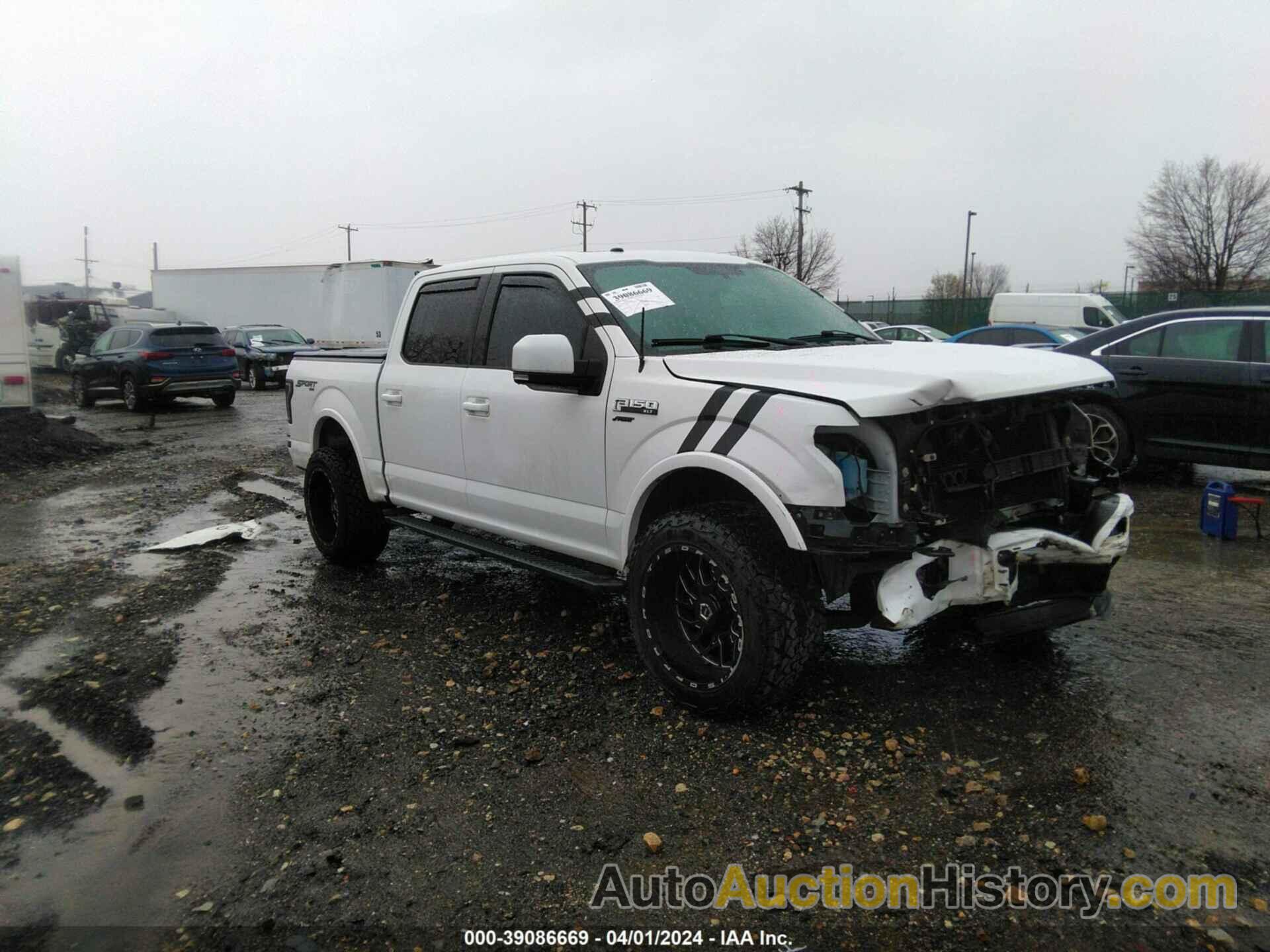 FORD F-150 XLT, 1FTEW1EFXHFC55125