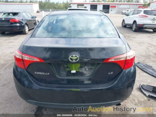 TOYOTA COROLLA LE, 2T1BURHE4HC887959