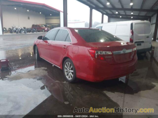 TOYOTA CAMRY XLE, 4T4BF1FK1CR254594