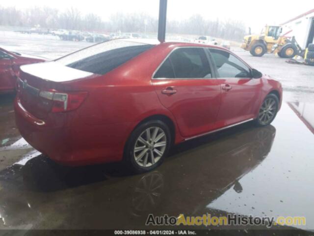 TOYOTA CAMRY XLE, 4T4BF1FK1CR254594