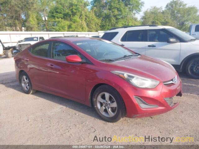 HYUNDAI ELANTRA SE/SPORT/LIMITED, 5NPDH4AE7EH528124