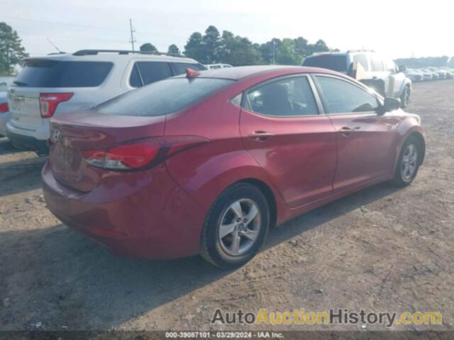 HYUNDAI ELANTRA SE/SPORT/LIMITED, 5NPDH4AE7EH528124