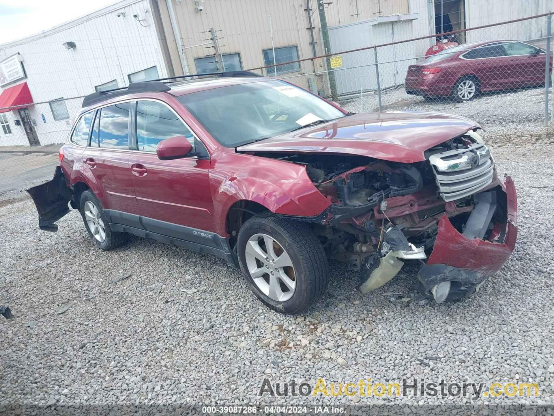 SUBARU OUTBACK 2.5I LIMITED, 4S4BRCKC8D3283237