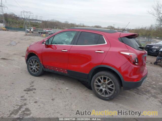 BUICK ENCORE AWD SPORT TOURING, KL4CJ2SM6KB721219