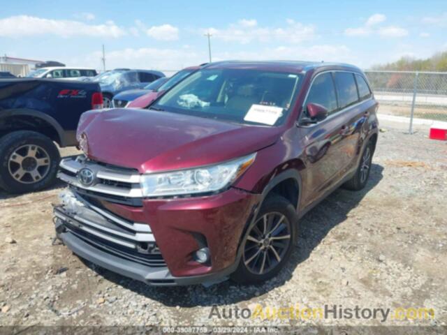 TOYOTA HIGHLANDER XLE, 5TDKZRFH0KS290806