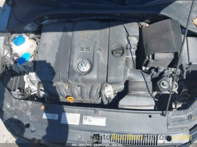 VOLKSWAGEN PASSAT 2.5L S, 1VWAP7A31DC063322