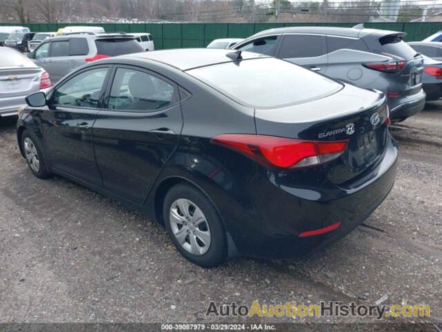 HYUNDAI ELANTRA SE, 5NPDH4AE4GH672443