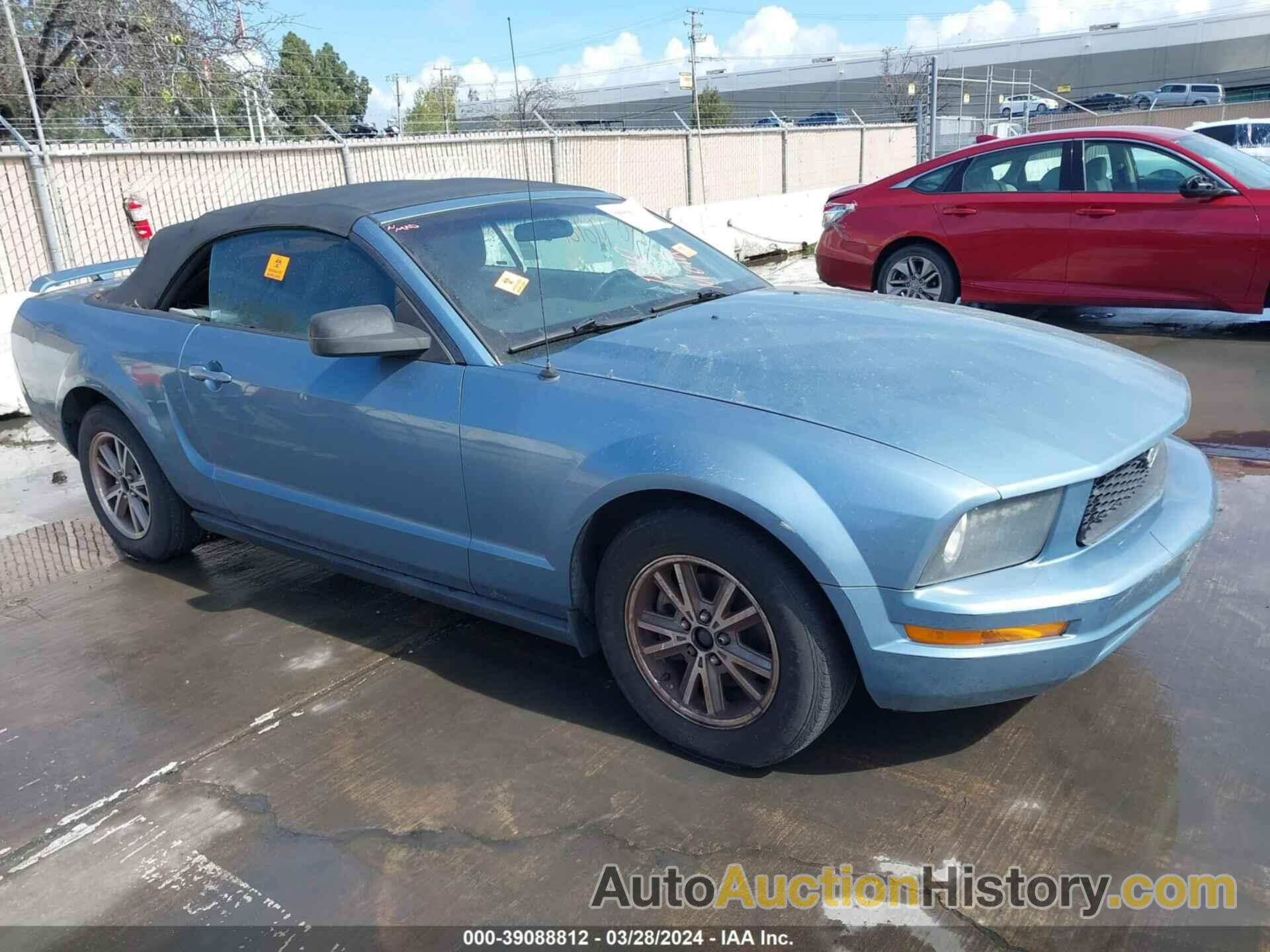 FORD MUSTANG, 1ZVHT84N455236804